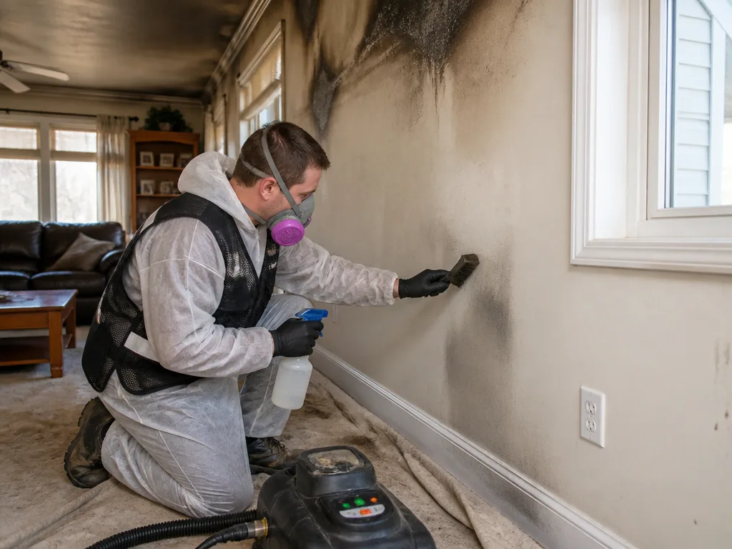Soot Stain Removal